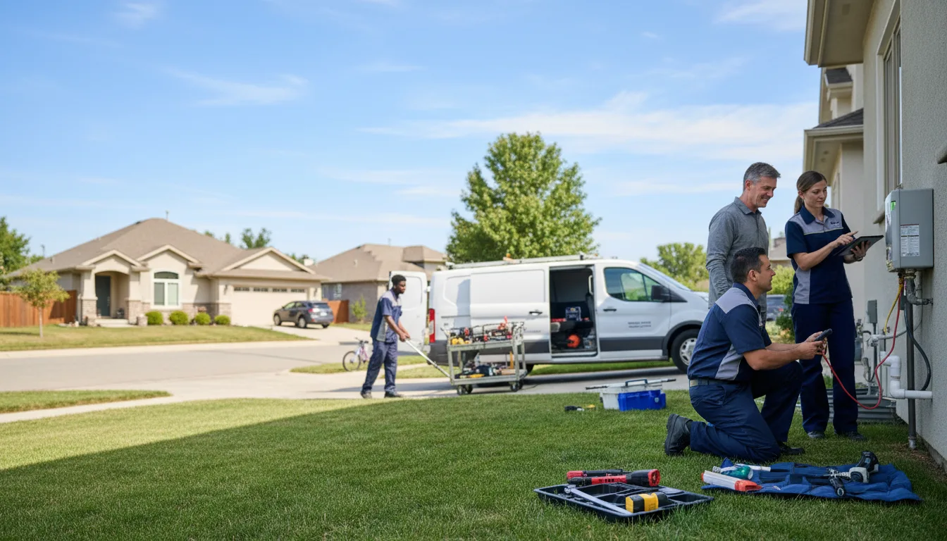 Professional Outdoor Tankless Water Heater Installation in Nash, OK
